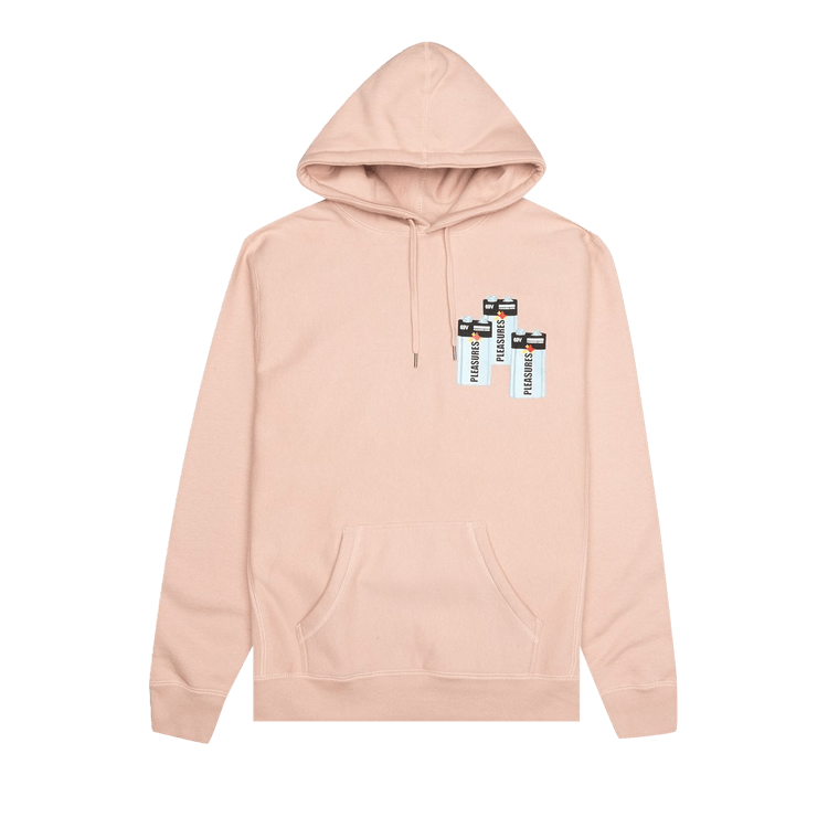 Pleasures Charge Premium Hoodie "Dusty Rose"