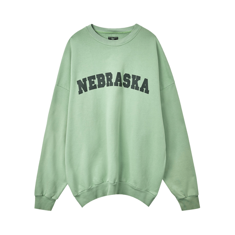 Raf Simons Redux Sweater With Nebraska Print "Mint"