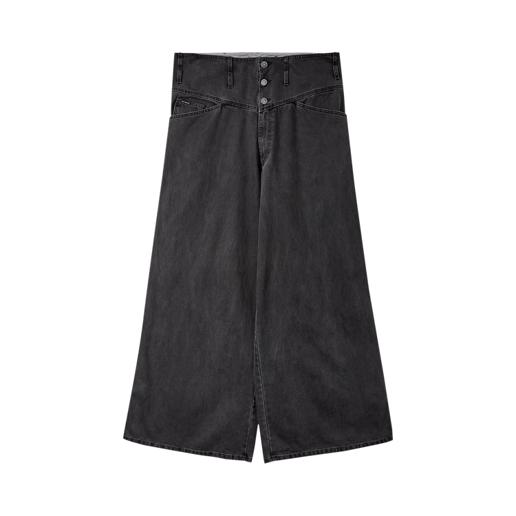 Raf Simons Redux Oversized Denim Pants "Black"