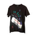 Raf Simons Redux Printed Neoprene Longline T-Shirt "Black"