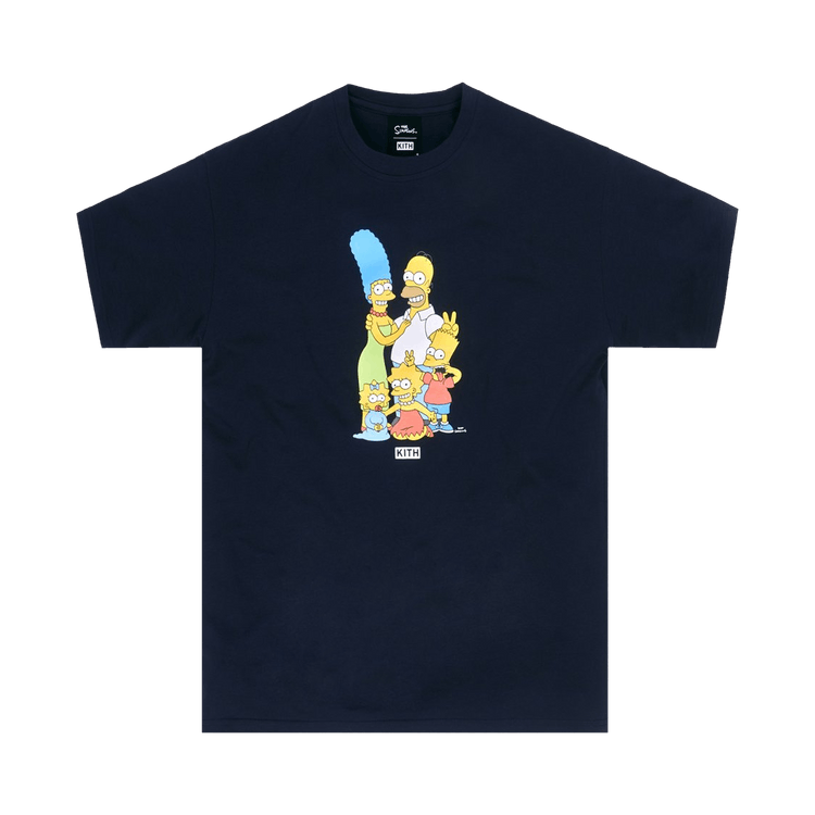 Kith For The Simpsons Portrait Tee "Navy"