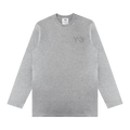 Y-3 Classic Logo Long-Sleeve Tee "Heather Grey"