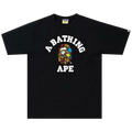 BAPE Milo Banana Pool College T-Shirt "Black"