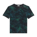 Saint Laurent Tie Dye T-Shirt "Black/Green"