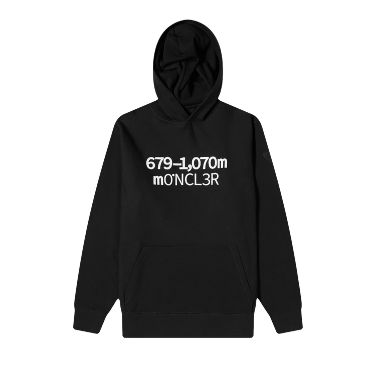 Moncler Genius Maglia Hoodie "Black"