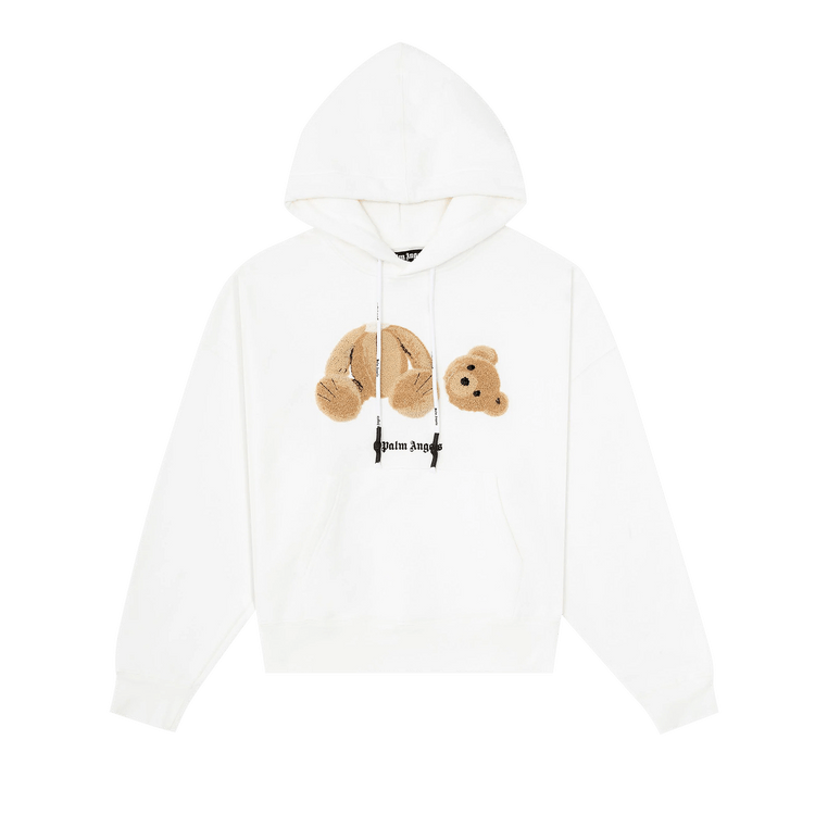 Palm Angels Palm Angels Bear Hoodie "White/Brown"