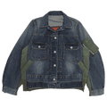 Sacai Denim MA-1 Jacket "Blue"