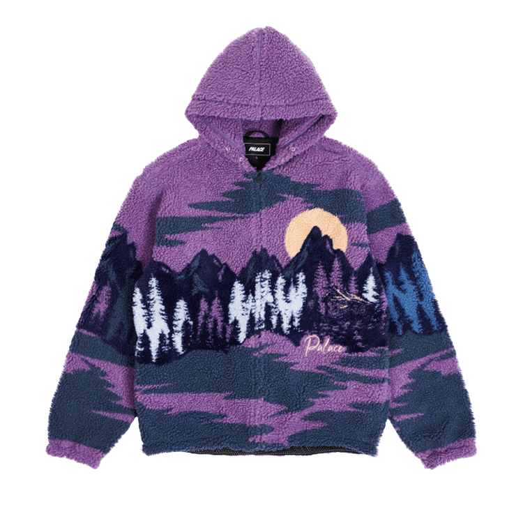 Palace Palaska Fleece Jacket "Purple"