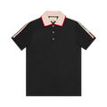 Gucci Polo With Stripe "Black"