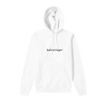Balenciaga New Copyright Medium Fit Hoodie "White"