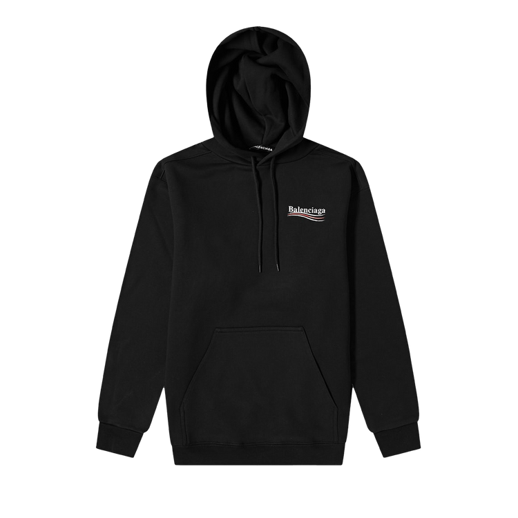 Balenciaga Political Campaign Hoodie "Black"