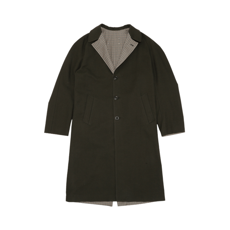 Maison Margiela Button Down Trench Coat "Olive"