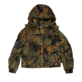 Off-White Camouflage Padded Jacket "Green"