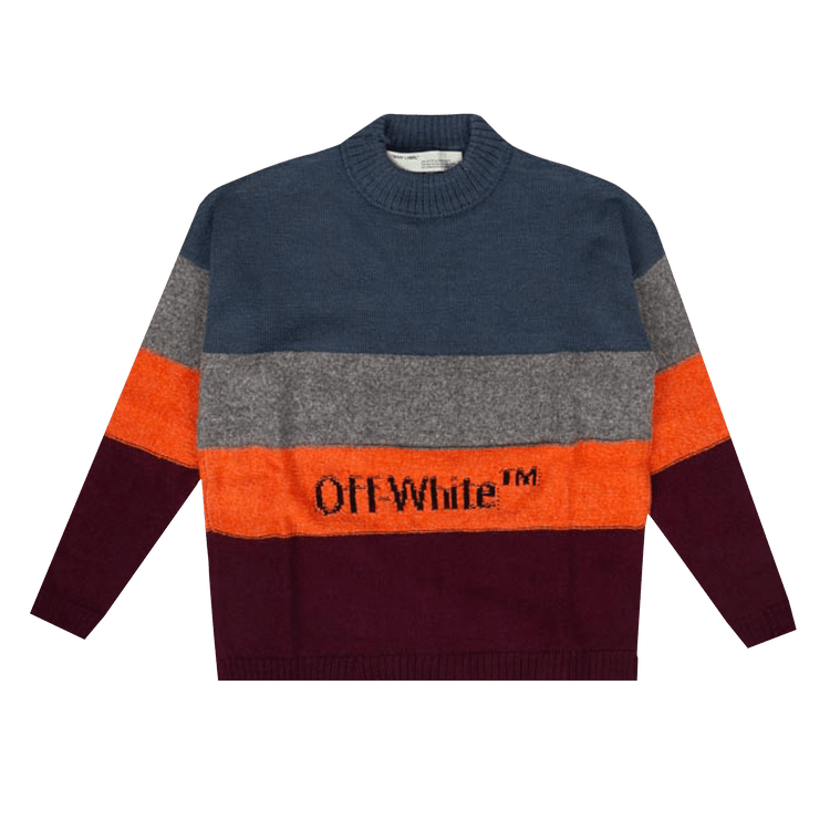 Off-White Distressed Sweater "Multicolor"