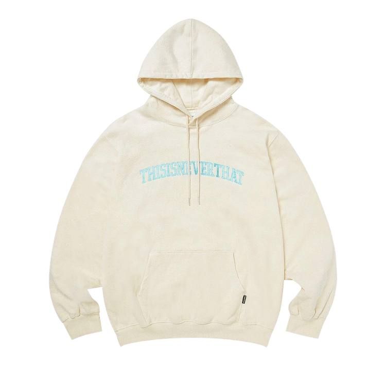 thisisneverthat ARC-Logo Hooded Sweatshirt "Ivory"