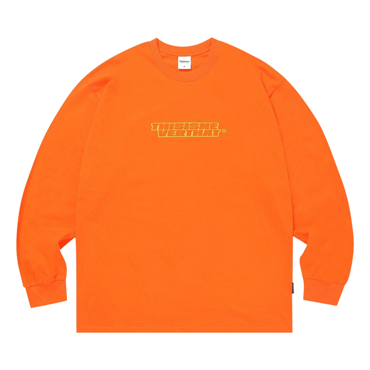 thisisneverthat BS-Logo Long-Sleeve Top "Orange"