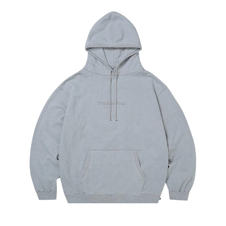 thisisneverthat L-Logo Hooded Sweatshirt "Light Grey"