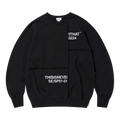 thisisneverthat CP-Paneled Crewneck "Black"