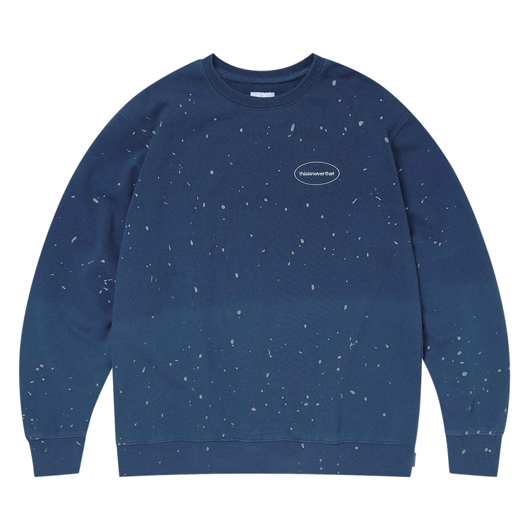 thisisneverthat Dip Dyed Crewneck "Dark Blue"