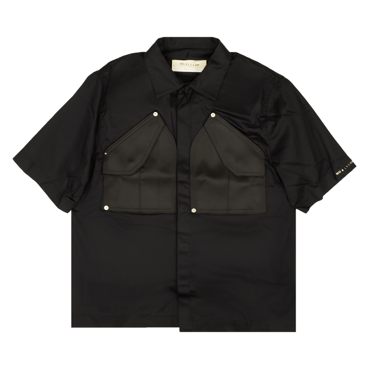 1017 ALYX 9SM Cargo Short-Sleeve Shirt "Black"