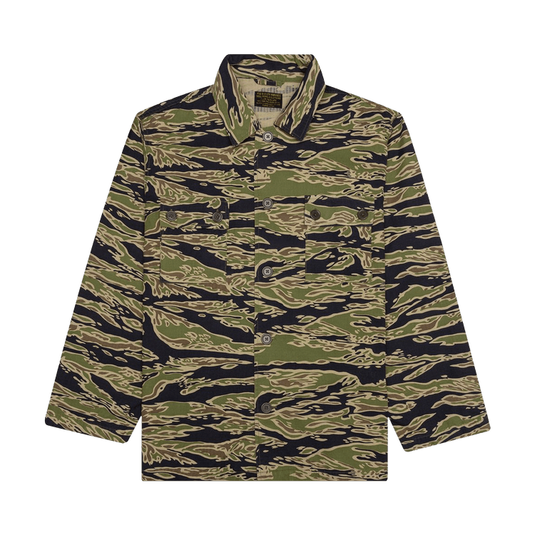 Wacko Maria Tiger Camo Army Shirt Type 2 "Olive"