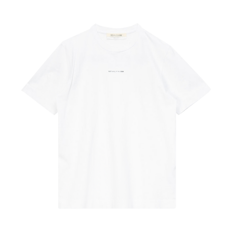 1017 ALYX 9SM Collection Name Tee "White"