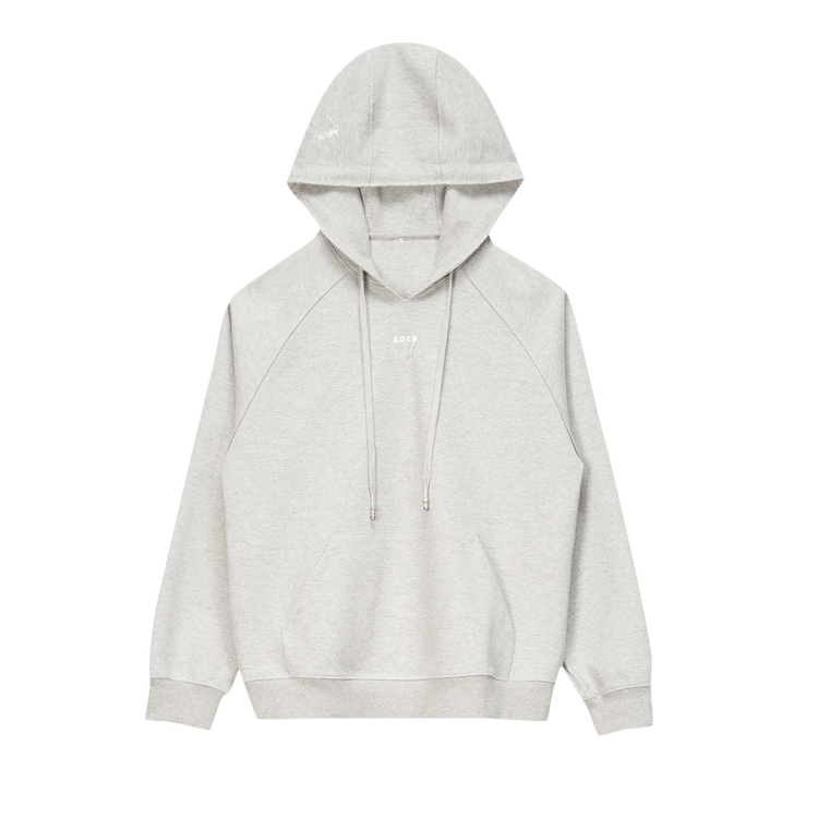 Ader Error Frayed Logo Hoodie "Grey"