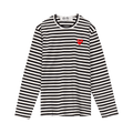 Comme des Garçons PLAY Striped T-Shirt "Black/White"