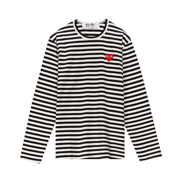Comme des Garçons PLAY Striped T-Shirt "Black/White"