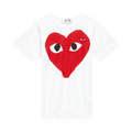 Comme des Garçons PLAY Big Heart Tee "White"