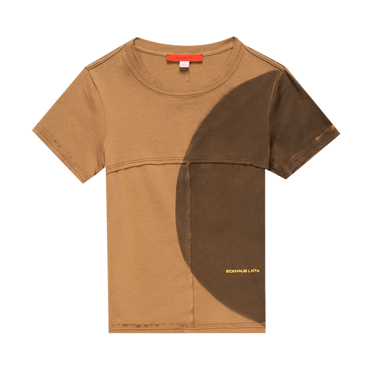 Eckhaus Latta Lapped Baby Tee "Bungee Cord"