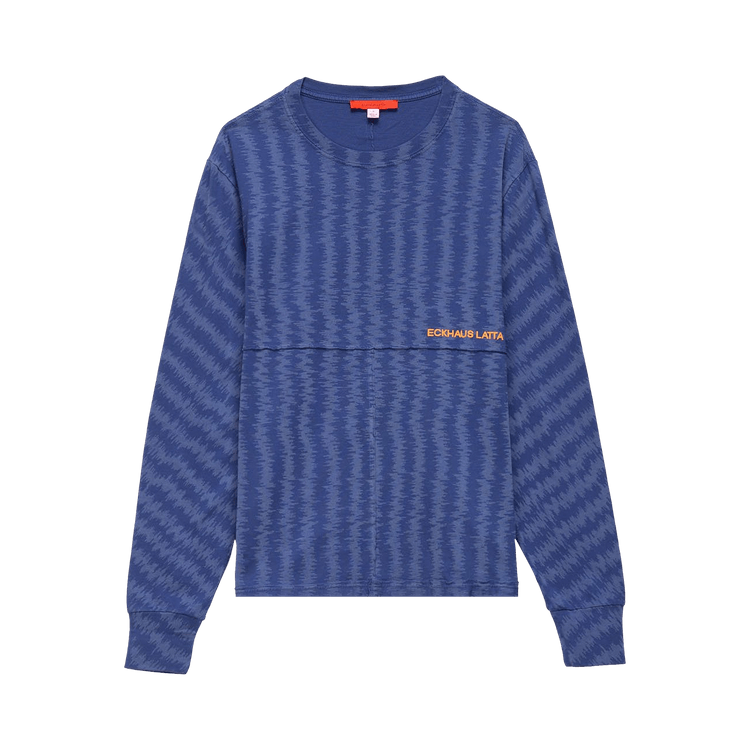 Eckhaus Latta Lapped Long-Sleeve "Static"