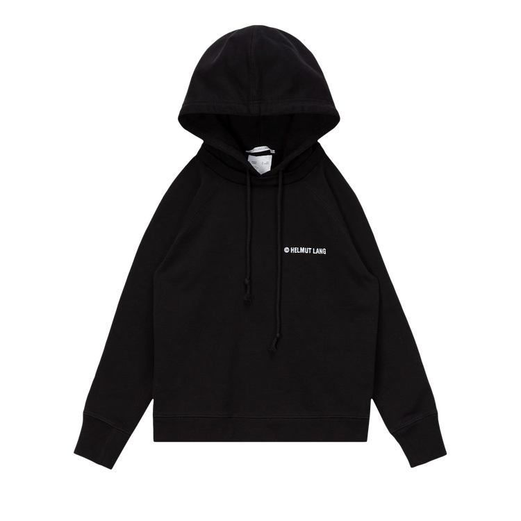 Helmut Lang Shrunken Hoodie "Black"