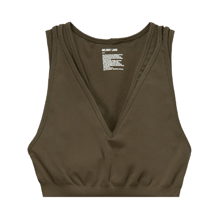 Helmut Lang Double Bra "Hunter Sage"