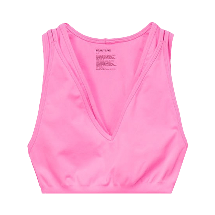 Helmut Lang Double Bra "Disco Pink"