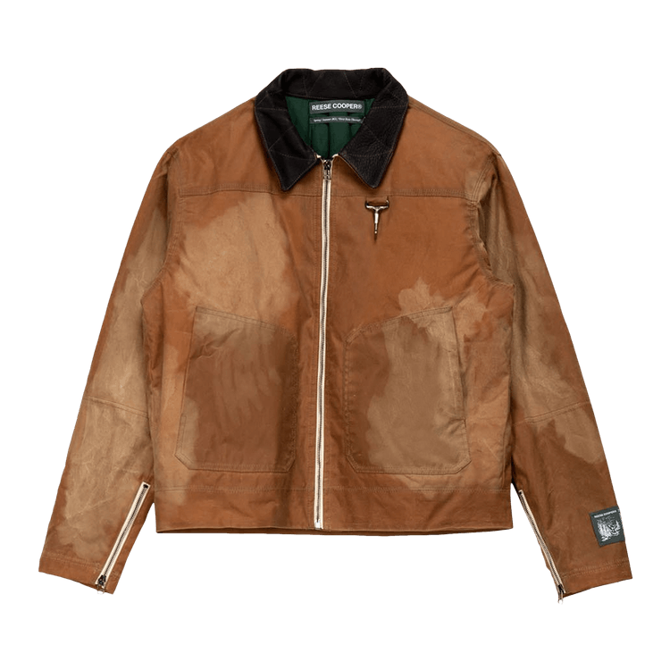 Reese Cooper Biker Jacket "Tan"