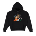 Off-White Kiss Graphic Print Hoodie "Black"