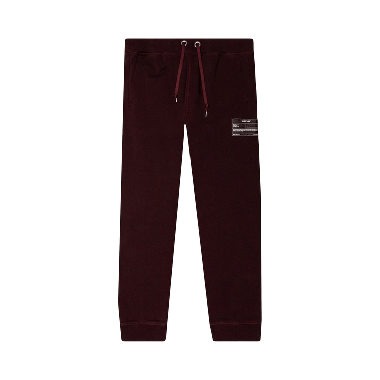 Helmut Lang Patch Sweatpant "Crimson Night"