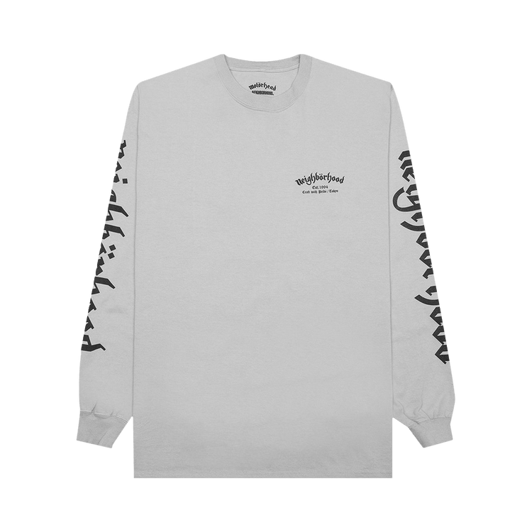 Neighborhood x Motor Head 2 Long-Sleeve C-Tee "Grey"