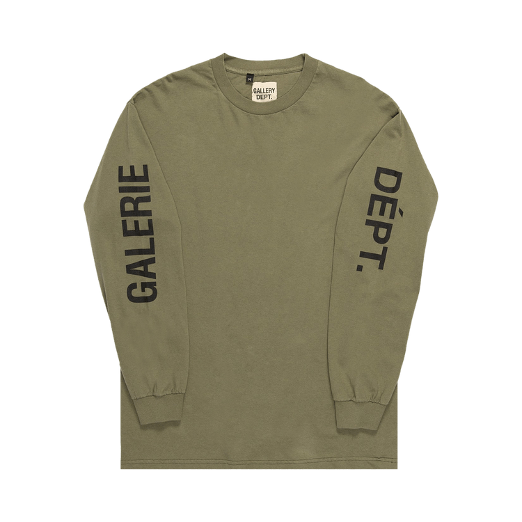 Gallery Dept. French Collector Long-Sleeve Tee "Olive"
