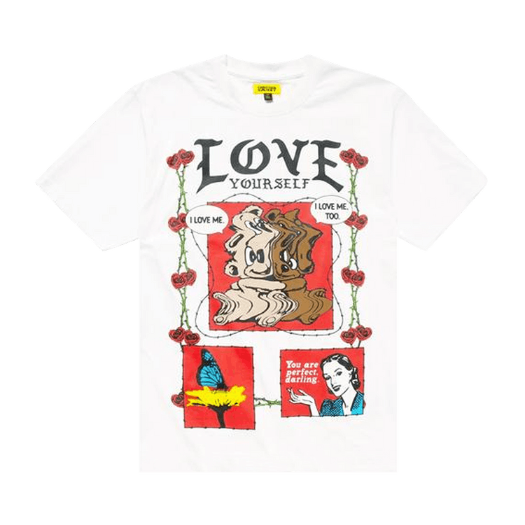 Chinatown Market Never Be Alone Bear T-Shirt "White"