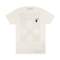 Off-White Marker Slim Tee "White/Red"
