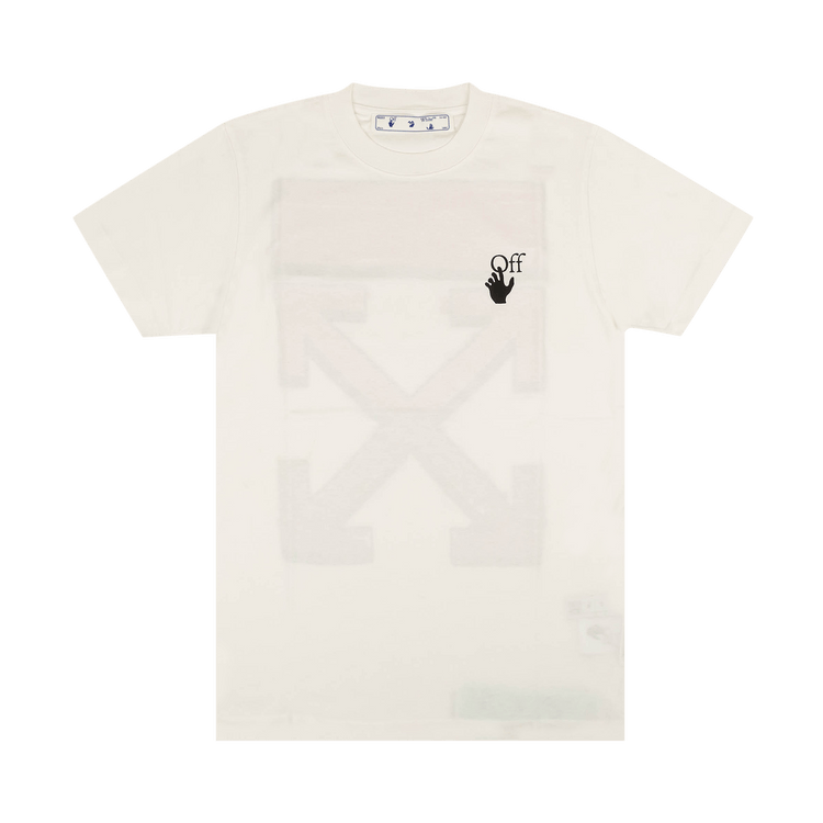 Off-White Marker Slim Tee "White/Red"