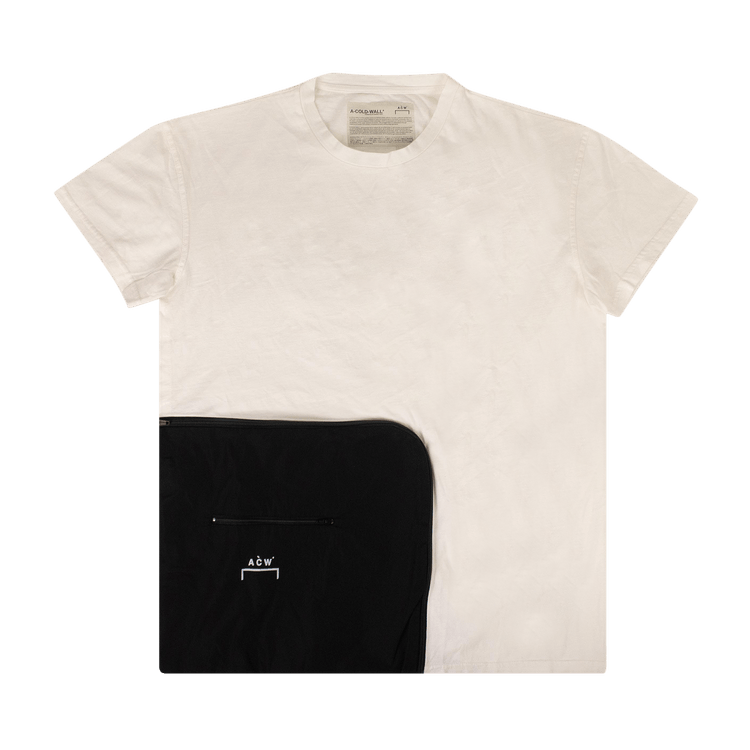 A-Cold-Wall* Zipper Pocket Short Sleeves T-Shirt "White"