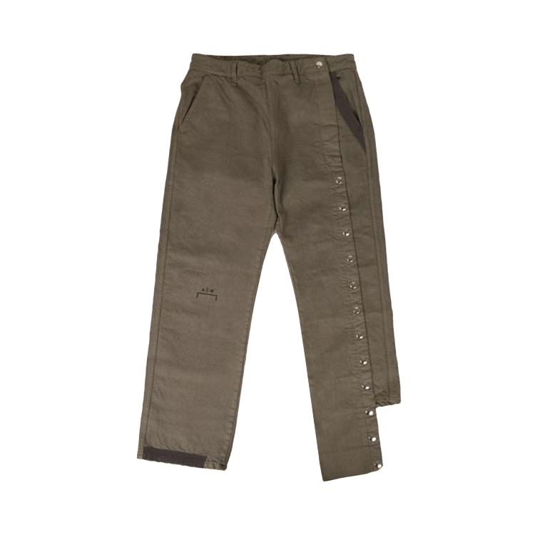 A-Cold-Wall* Asymmetric Snap Pants "Grey"