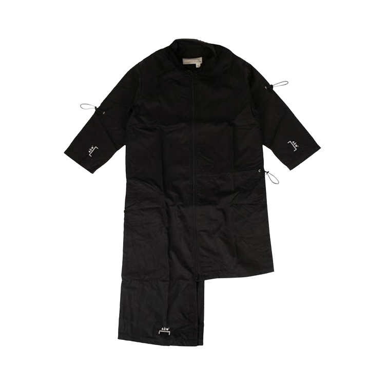 A-Cold-Wall* Asymmetric Drawstring Jacket "Black"