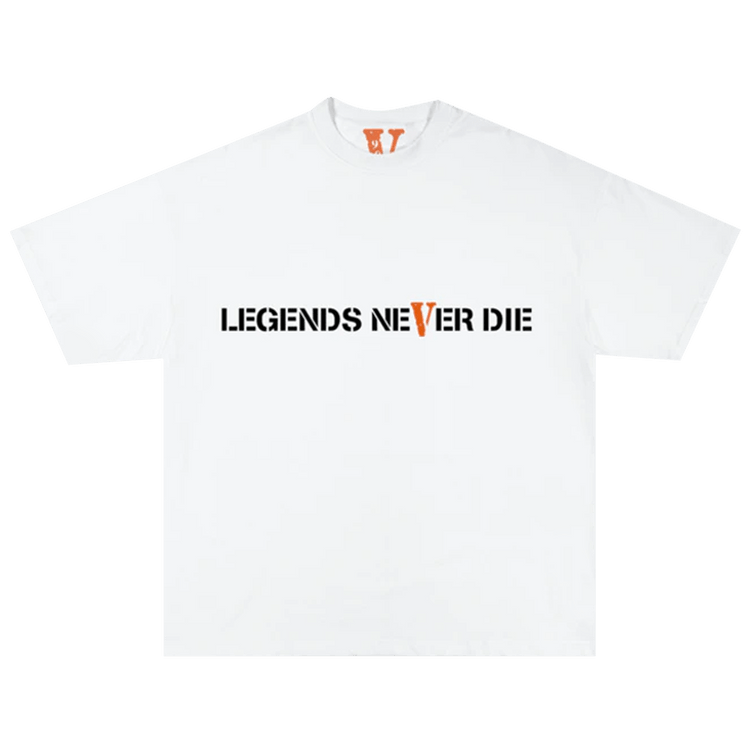 Vlone x Juice WRLD Legends Never Die 999 T-Shirt "White"
