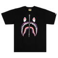 BAPE Color Camo Shark Tee "Black/Purple"