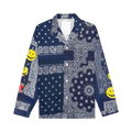 READYMADE Bandana Sleeping Shirt "Blue"