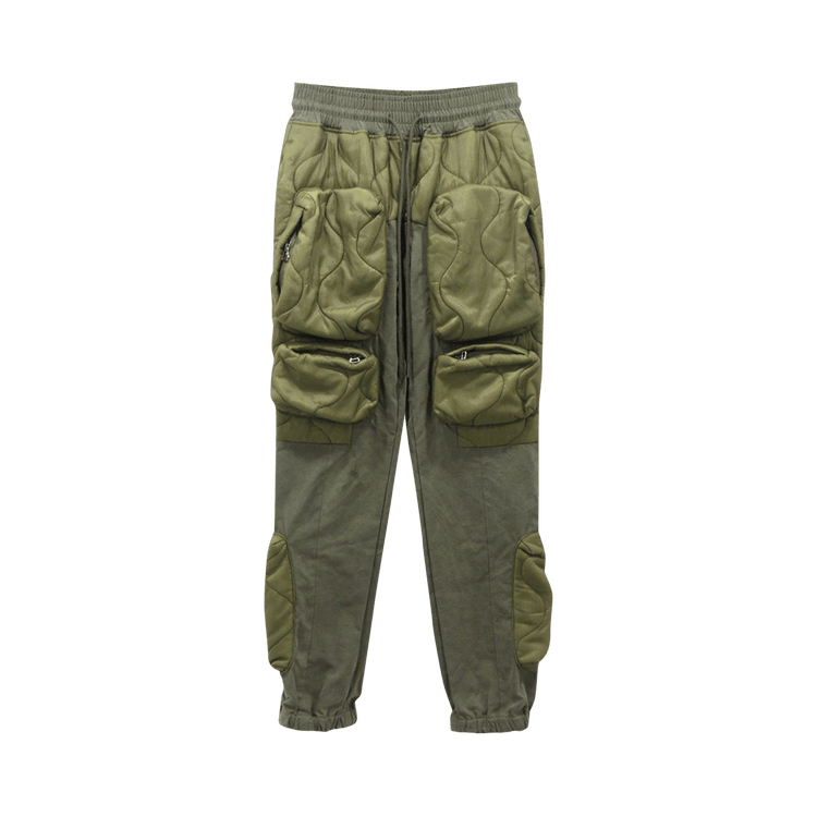 READYMADE Liner Parachute Pants "Green"